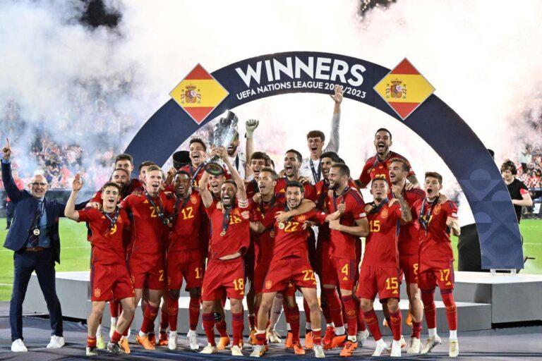 España ganó la Nations League ante Croacia
