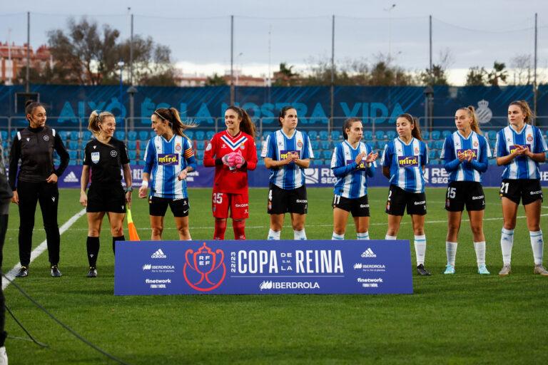 El Espanyol Femenino jugó la temporada pasada los dieciseisavos de la Copa de la Reina