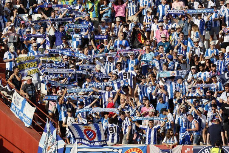 La afición del Espanyol respondió para el desplazamiento a Albacete