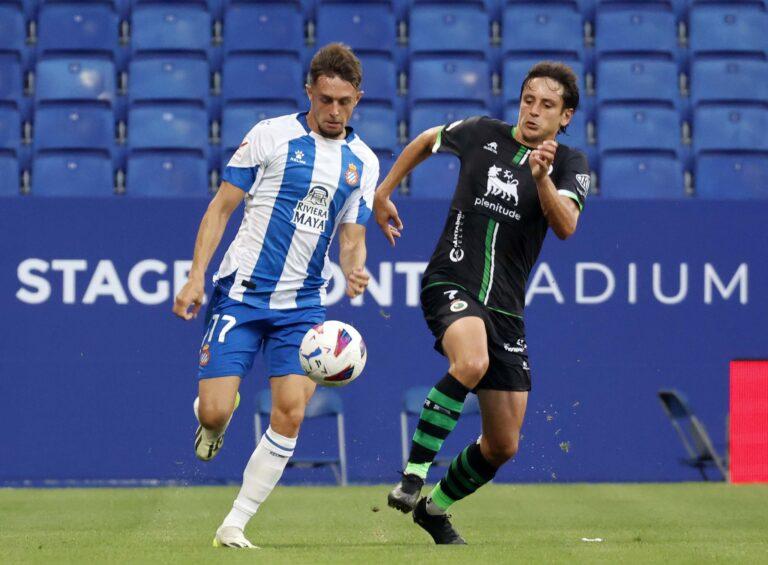 Jofre Carreras fue suplente en el Espanyol - Racing de Santander