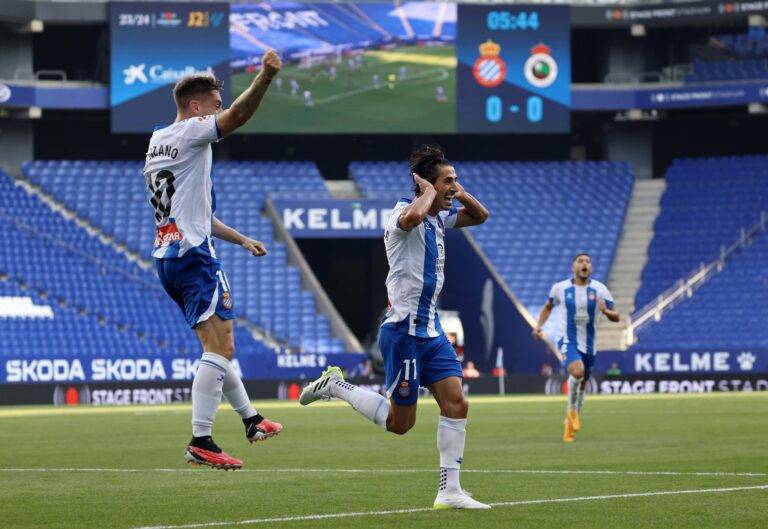 Pere MIlla marcó su primer gol con el Espanyol en el Stage Front