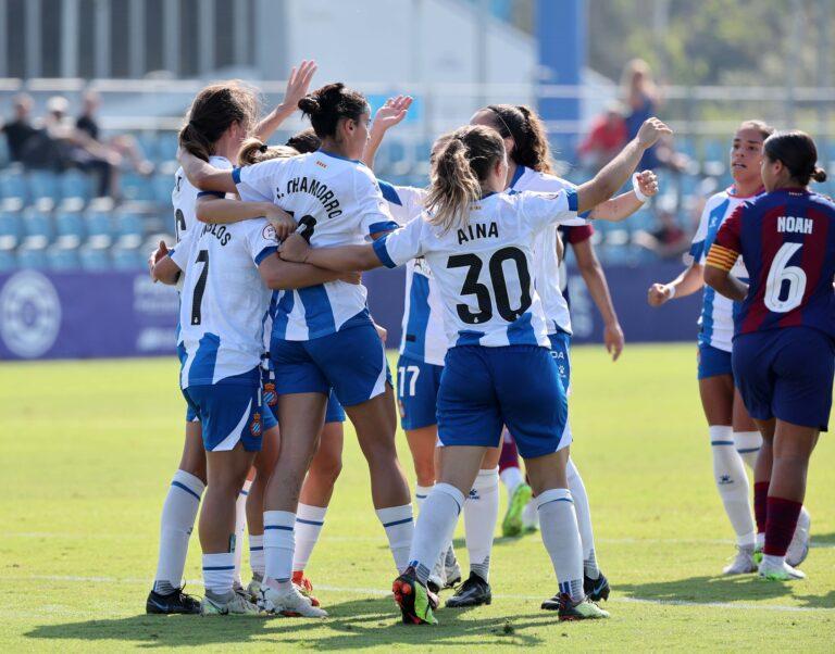 El Espanyol Femenino goleo al Barça B en la jornada 1