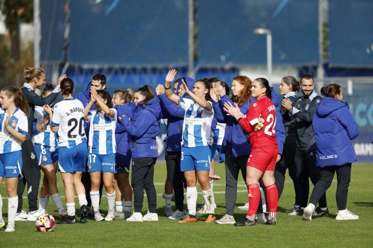 El Espanyol Femenino goleó 4-0 al Cacereño en la Dani Jarque