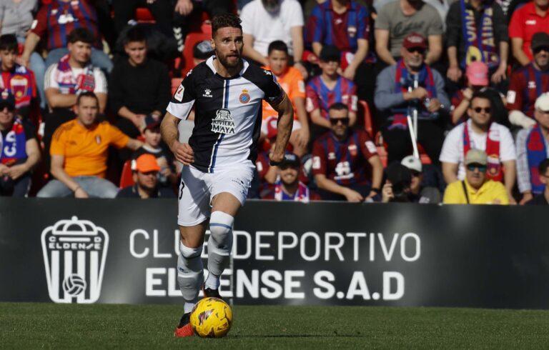 Sergi Gómez fue titular en el Espanyol - Eldense