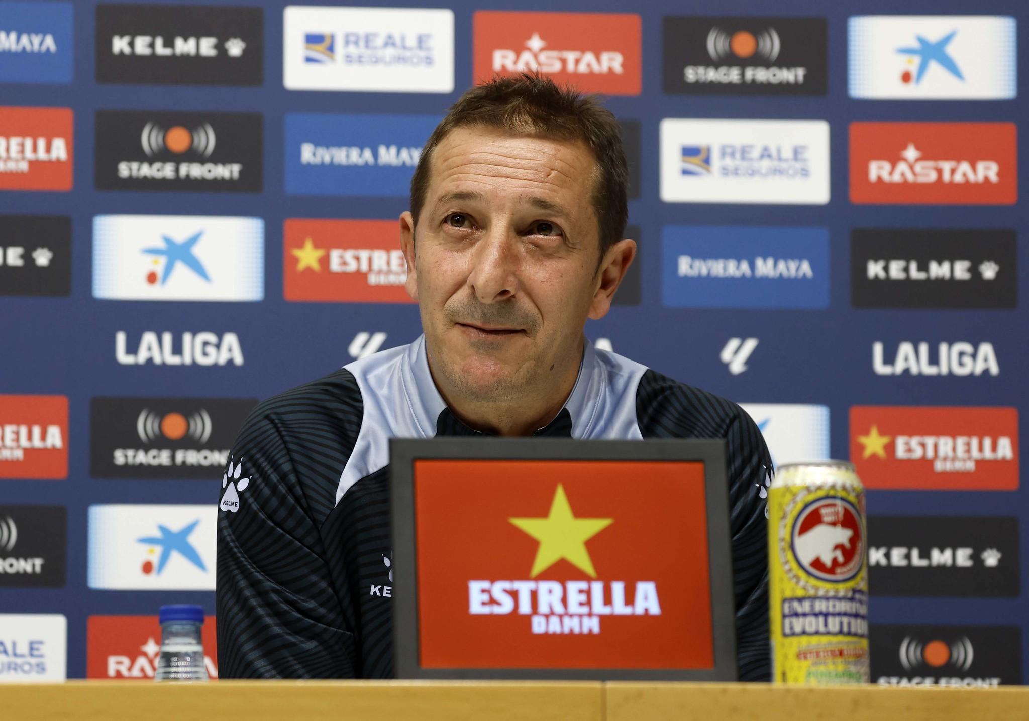 Luis Miguel Ramis: "Puede haber tres-cuatro cambios ante el Levante"