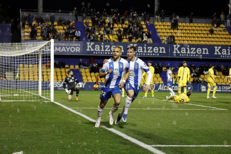 Martin Braithwaite anotó su gol 18 ante la AD Alcorcón en Santo Domingo