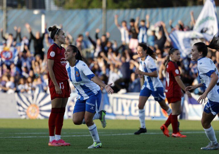 El Espanyol Femenino remontó la eliminatoria en la CE Dani Jarque