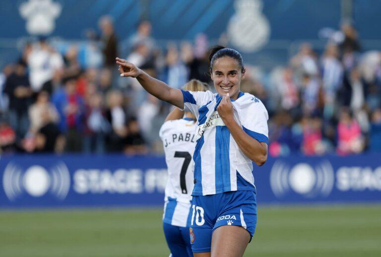 Lice Chamorro terminó la temporada como pichichi del Espanyol Femenino