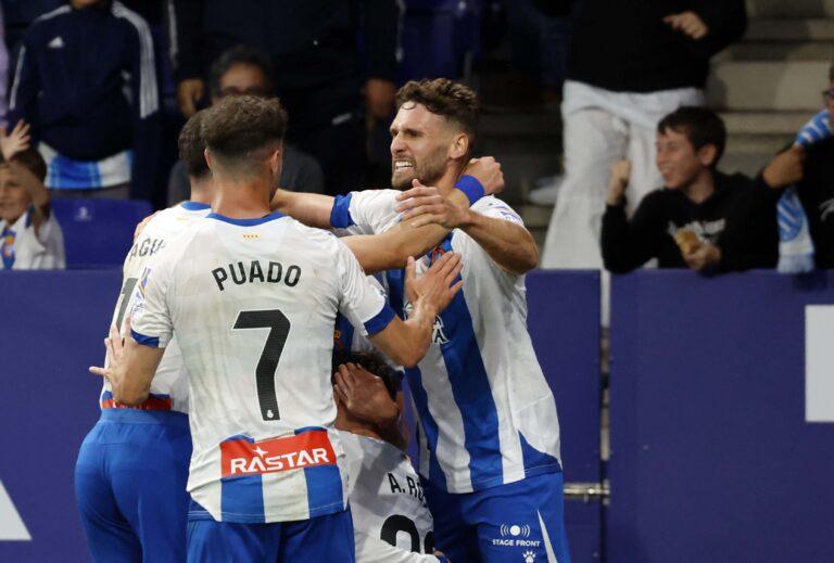 Sergi Gómez valoró como "necesario" el triunfo ante el Real Oviedo