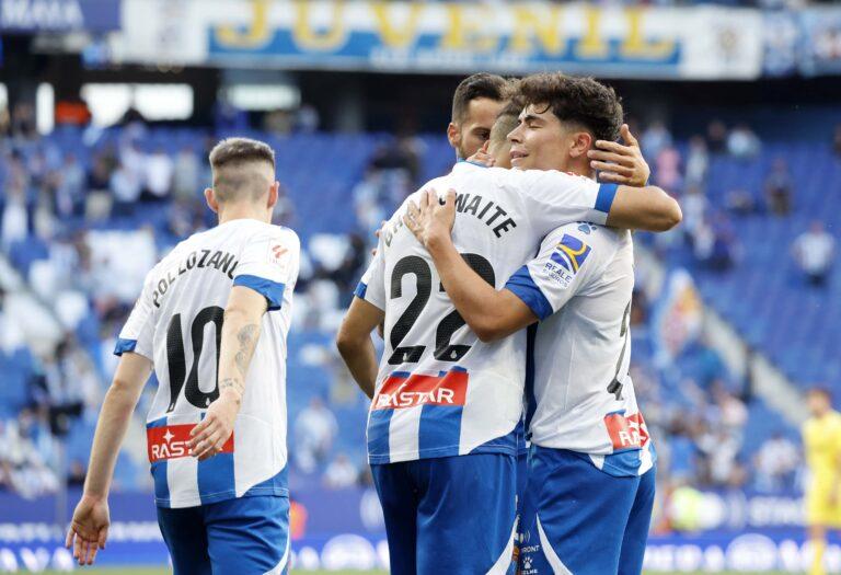 Martin Braithwaite y Nico Melamed vieron portería ante el FC Cartagena