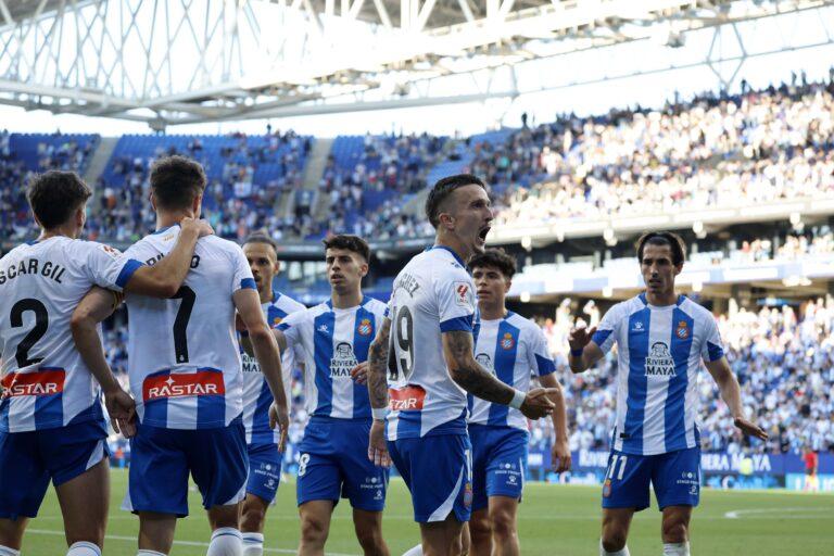 Javi Puado abrió la lata para el Espanyol ante el FC Cartagena