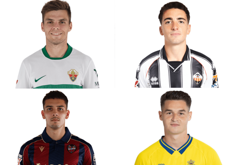 Los nombres de Aleix Febas, Álex Calatrava, Matías Moreno y Mika Mármol se relacionan con el Espanyol