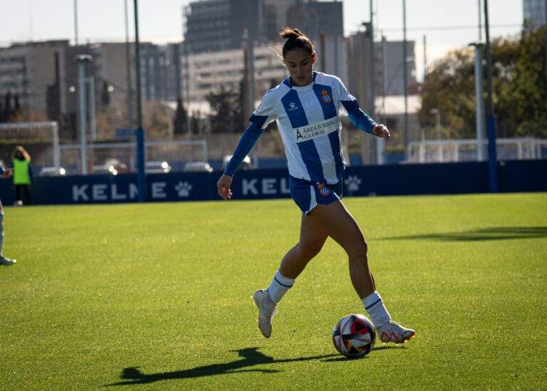 Lice Chamorro es la máxima goleadora del Espanyol Femenino