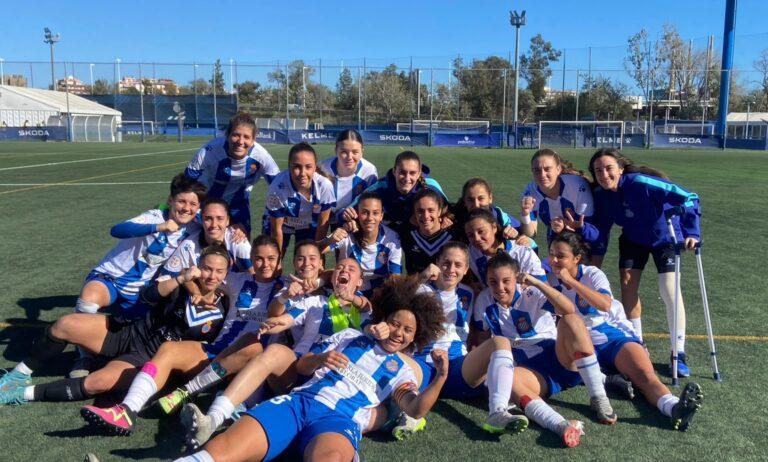 El filial del Femenino celebra la primera victoria de la temporada