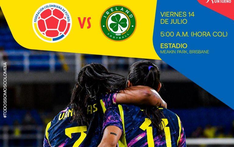 Colombia - Irlanda femenino