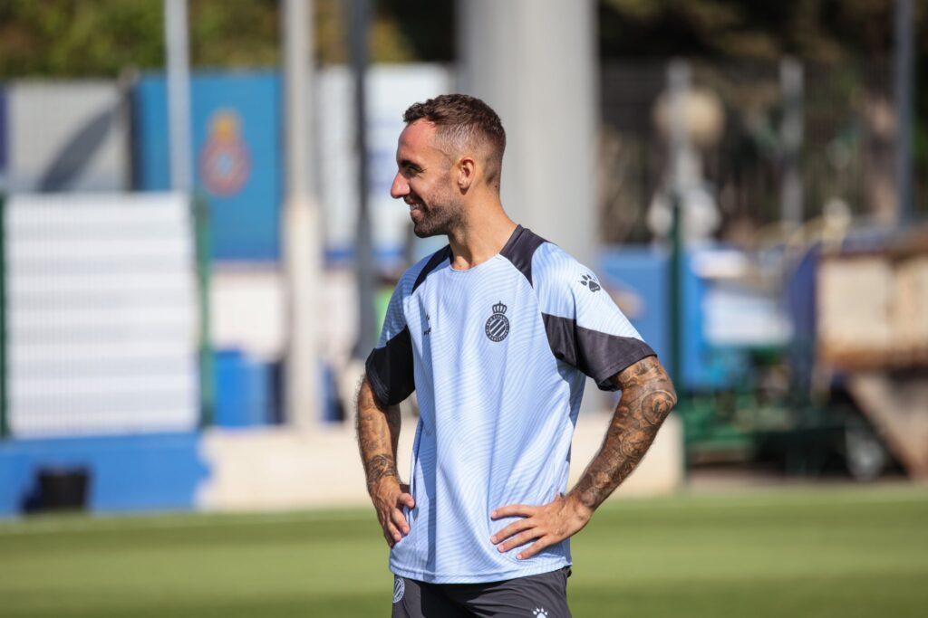 Sergi Darder entrenamiento Espanyol