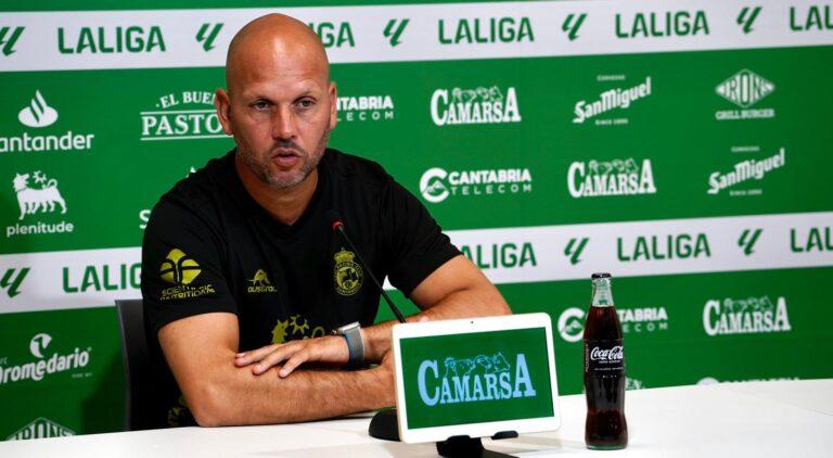 Rueda de prensa previa al Espanyol - Racing de Santander de José Alberto