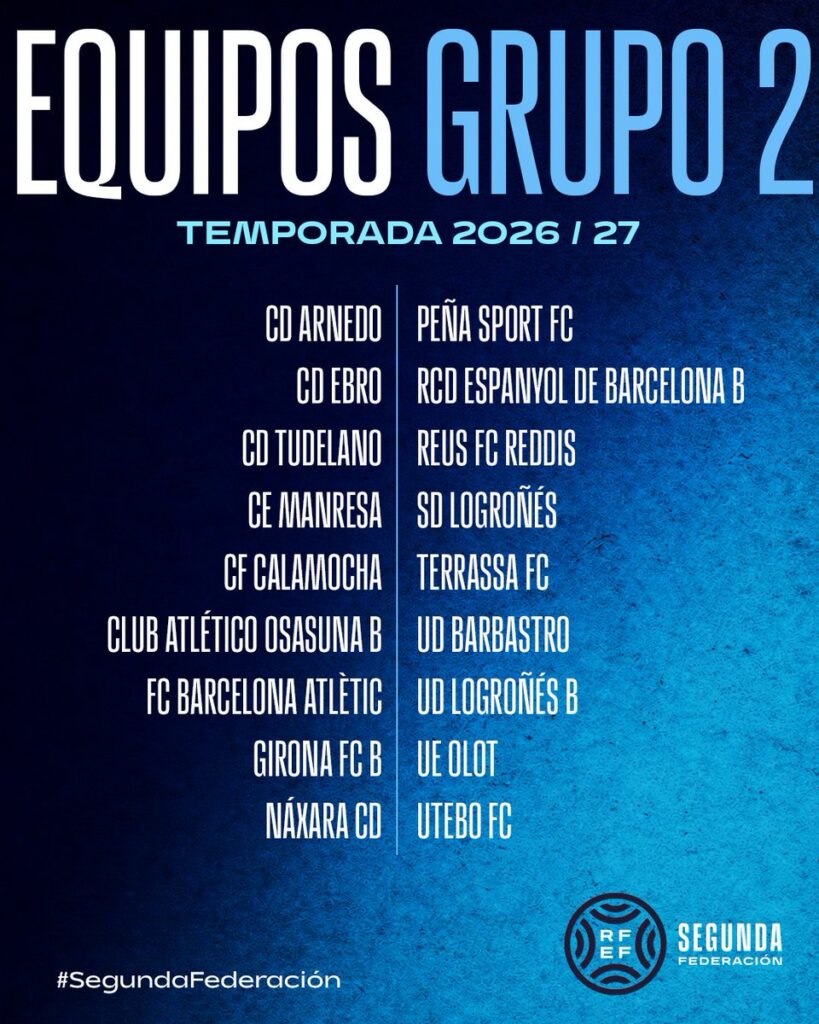 El Espanyol B tiene confirmados a sus rivales para esta temporada