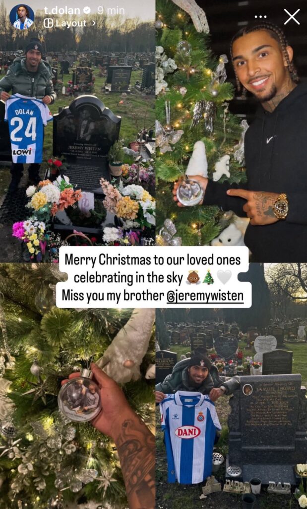 Tyrhys Dolan mantiene marcada una promesa personal en Navidad 1 Tyrhys Dolan celebra la Navidad con sus seres queridos