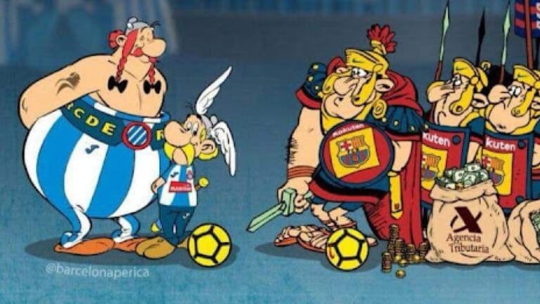 Aterix Espanyol Barça