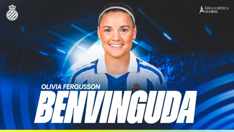 Olivia Fergusson es nueva delantera del Espanyol Femenino