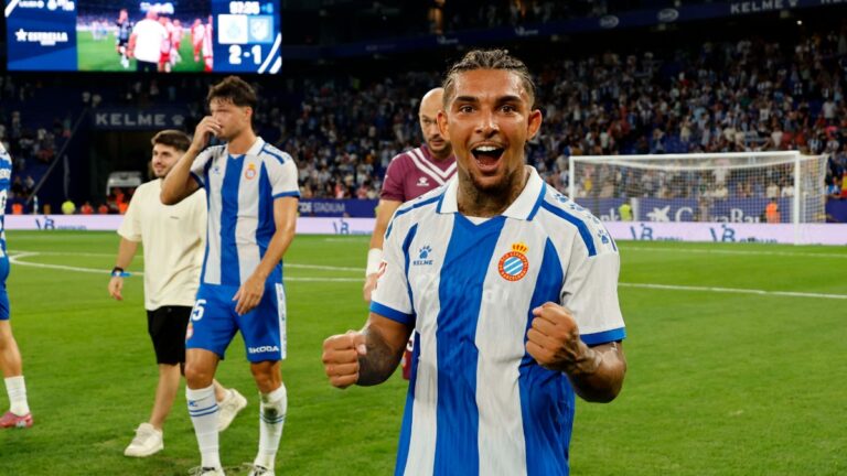 Tyrhy Dolan jugó sus primeros minutos con el Espanyol en partido oficial ante el Atlético de Madrid
