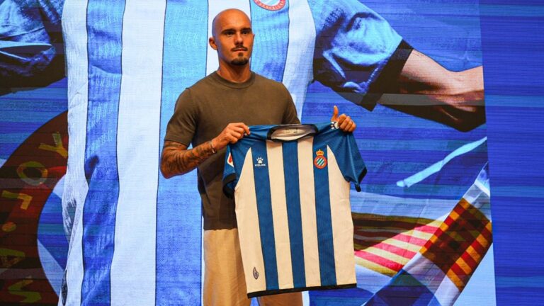 Vanja Drkušić, feliz de fichar por el Espanyol