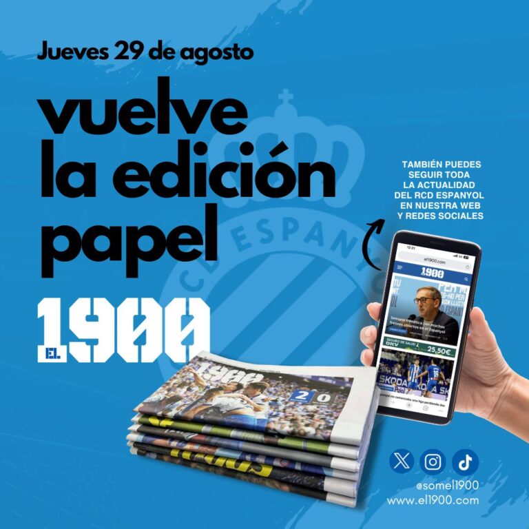 La edición papel de 'El 1900' regresa con la crónica ante el Atlético de Madrid