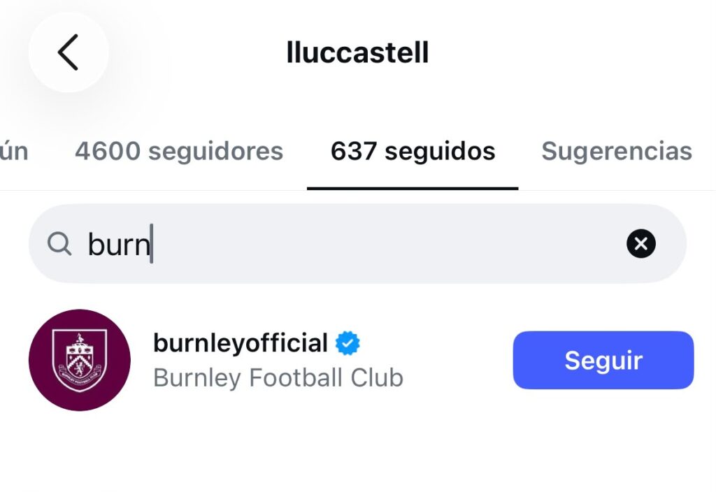 Lluc Castell da pistas de su fichaje por el Burnley en sus redes sociales