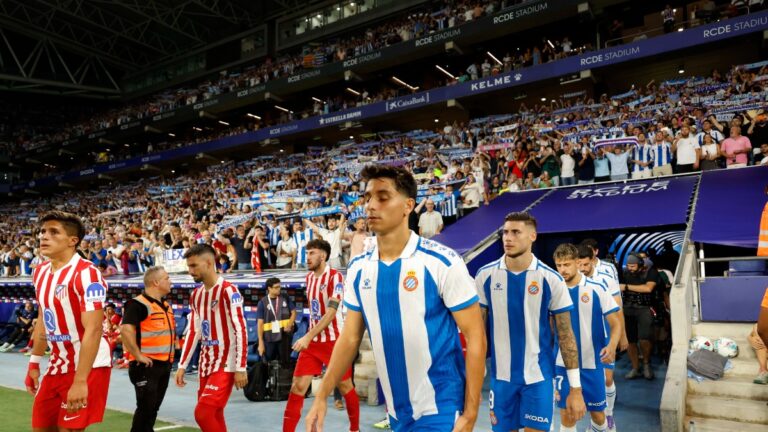 El RCDE Stadium vive un ambientazo en la jornada 1 con el Espanyol - Atlético de Madrid