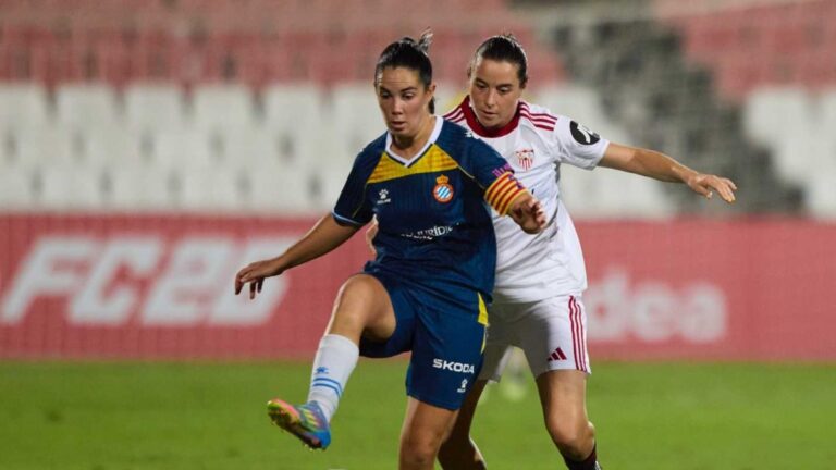 Ainoa Campo fue la capitana del Espanyol Femenino ante el Sevilla FC