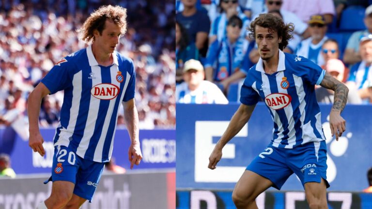 Alex Král y Carlos Romero han jugado los 12 partidos ligueros disputados por el Espanyol