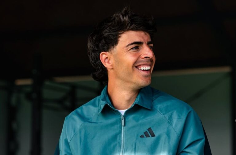 Álvaro Aguado publicita la marca Adidas