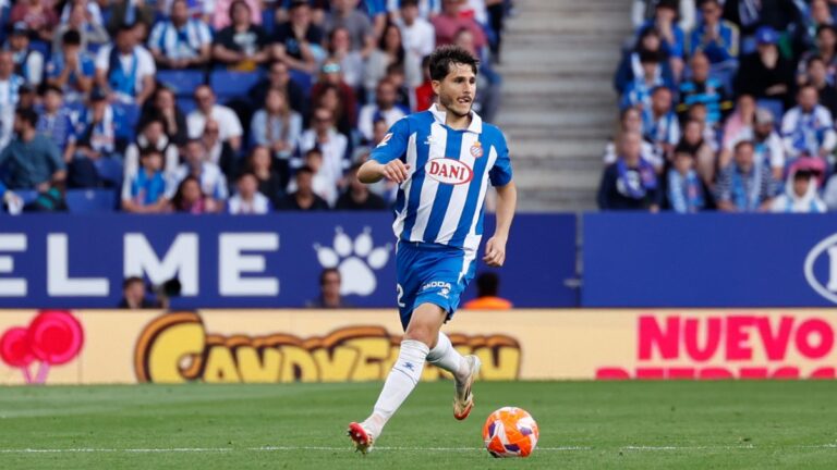 Álvaro Tejero fue uno de los cambios de Manolo González en el Espanyol - Real Betis