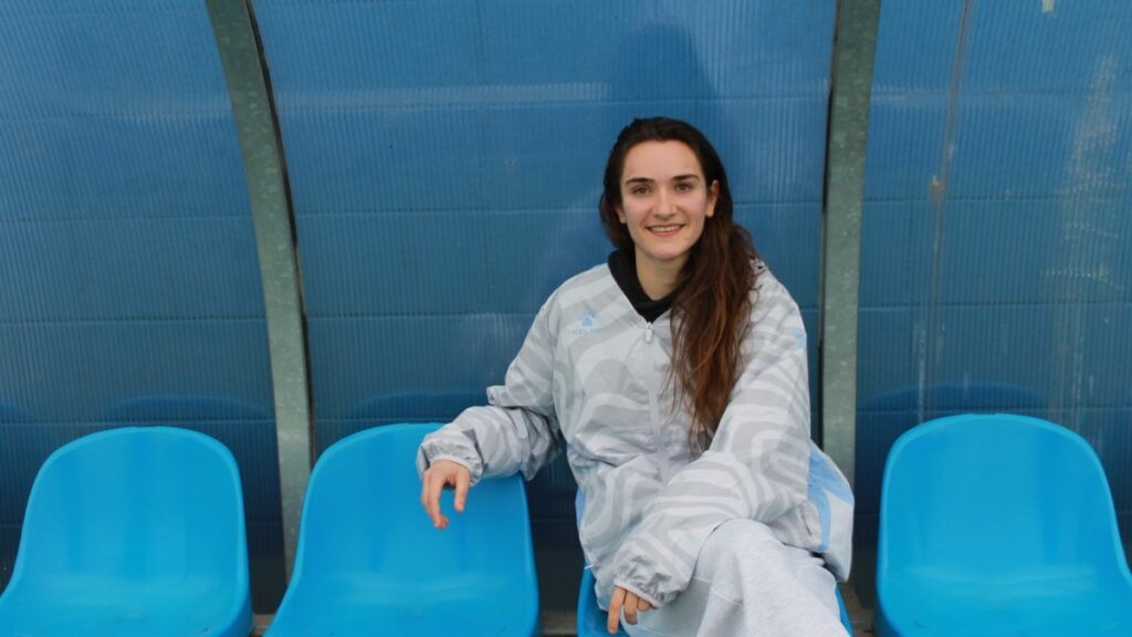 Amaia Martínez sonríe por su vuelta con el Espanyol Femenino