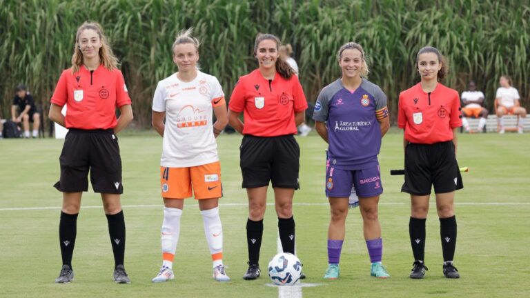 El Espanyol Femenino y el Montpellier se enfrentaron el verano pasado en la pretemporada