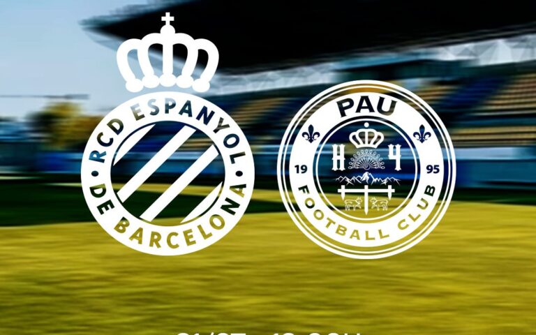 Espanyol - Pau FC, amistoso confirmado de pretemporada