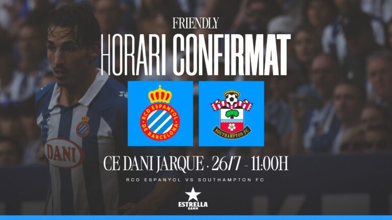 El Southampton FC se suma a los amistosos del Espanyol
