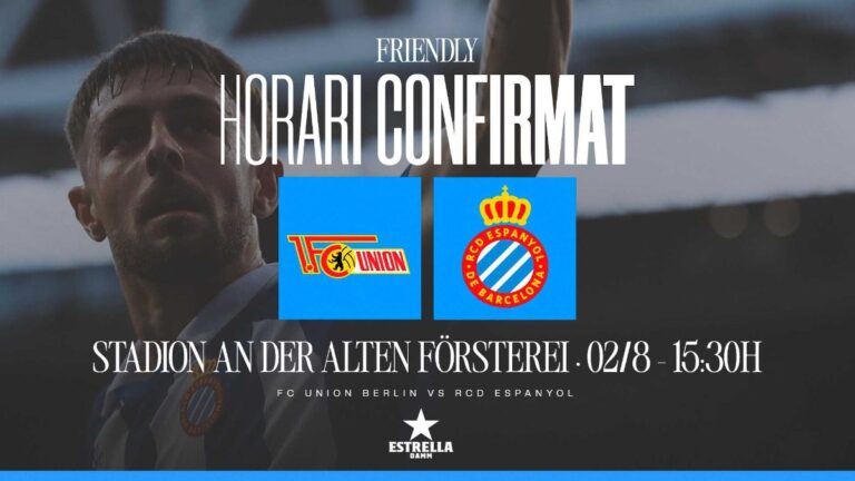 El Espanyol confirma un amistoso ante el Unión Berlín