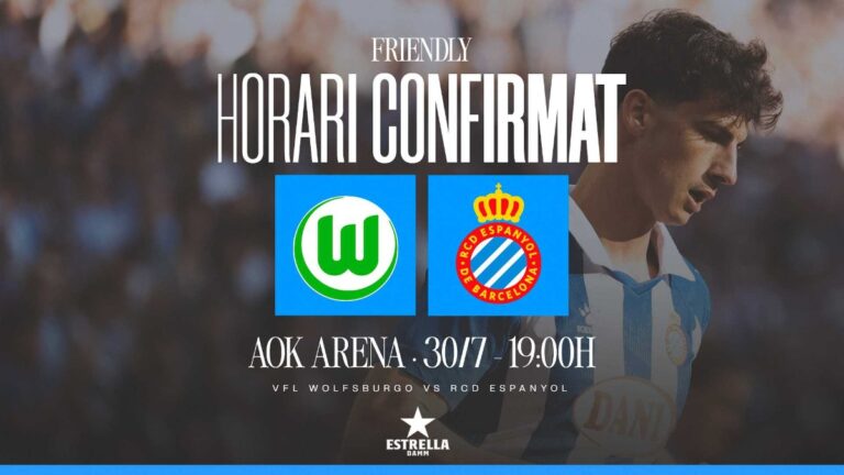 El Wolfsburgo será un rival de pretemporada del Espanyol