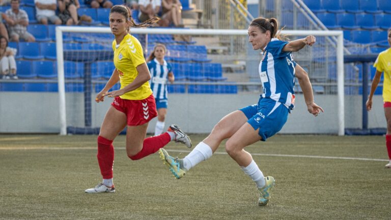 Ángeles del Álamo marcó gol en el primer amistoso de la pretemporada