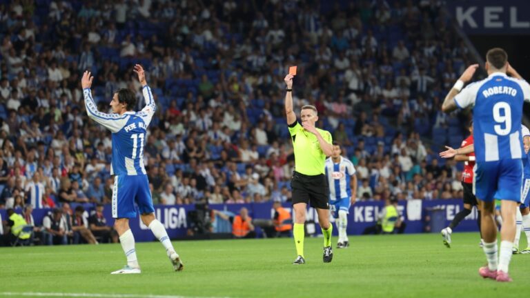 Pere Milla fue expulsado en el Espanyol - RCD Mallorca con roja directa