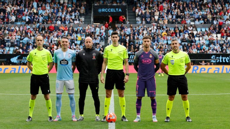 El Espanyol ya sabe lo que es ganar esta temporada con Busquets Ferrer Mateo Busquets, en Balaídos fue el árbitro principal del RC Celta 0-2 Espanyol