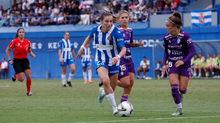 Arola Aparicio se está adaptando muy bien al ataque del Espanyol Femenino