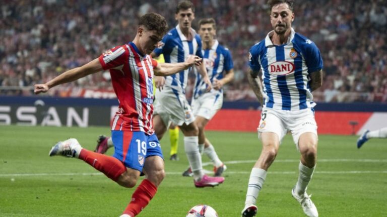 El Espanyol jugó un trabajado encuentro ante el Atlético de Madrid