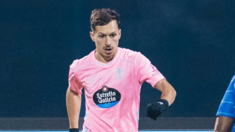 Bryan Zaragoza, en su etapa con el RC Celta de Vigo