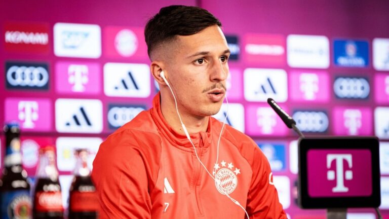 El Espanyol desbloquea la opción Bryan Zaragoza Brayan Zaragoza se dirige a los medios alemanes en su presentación con el Bayern de Múnich