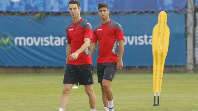 Marco Asensio y Burgui estuvieron un año cedidos en el Espanyol