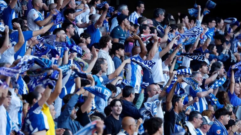 La afición del Espanyol superó la barrera de los 32.000 espectadores en la final ante la UD Las Palmas
