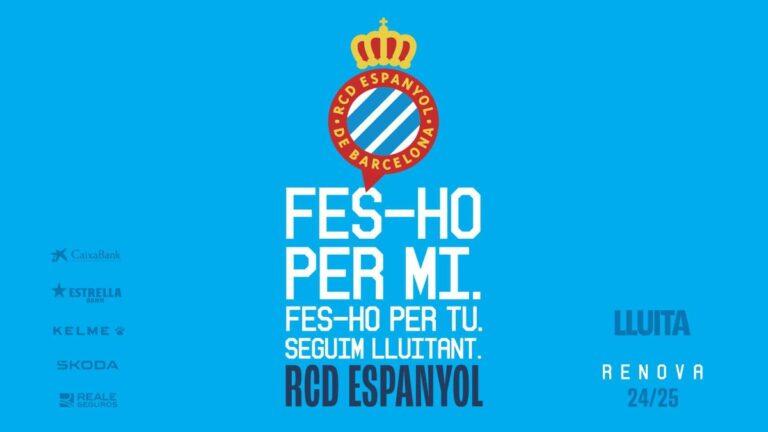 El Espanyol presenta su nueva campaña de abonados para la vuelta a Primera división